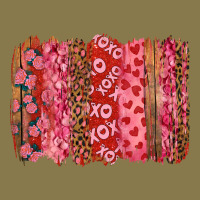 Valentine's Day Xoxo Brushstroke Premium Hoodie | Teevron