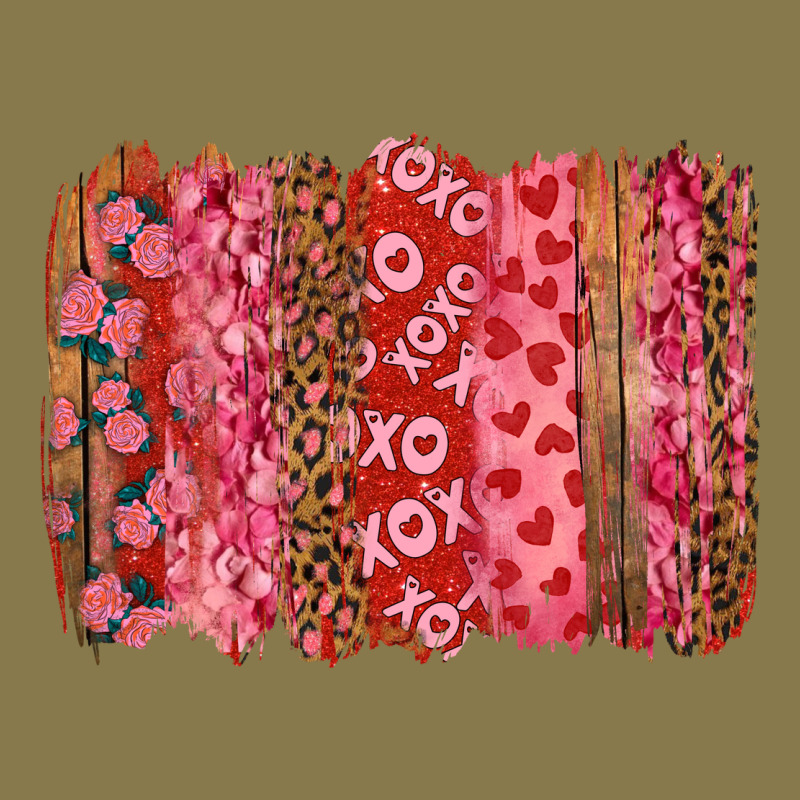 Valentine's Day Xoxo Brushstroke Premium Hoodie by RanaPortraitStore | Teevron