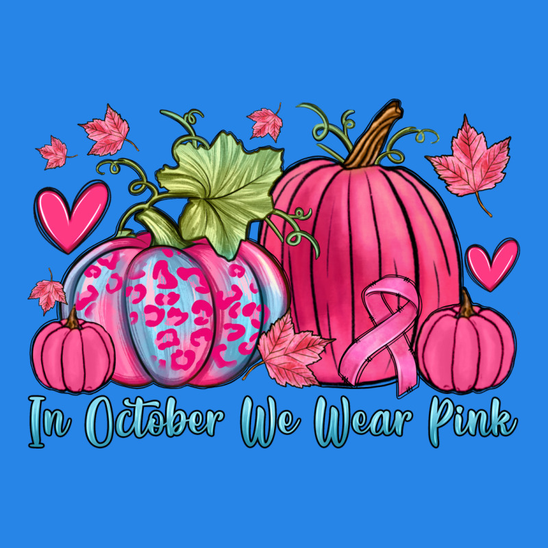 In October We Wear Pink Premium Hoodie by Zillion Design Studio | Teevron