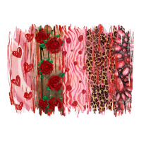 valentine's day brushstrokes | Teevron