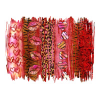 valentine's day brushstroke | Teevron