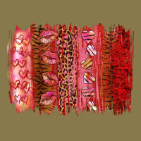 Valentine's Day Brushstroke Premium Hoodie | Teevron