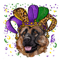 mardi gras hat german shepherd | Teevron
