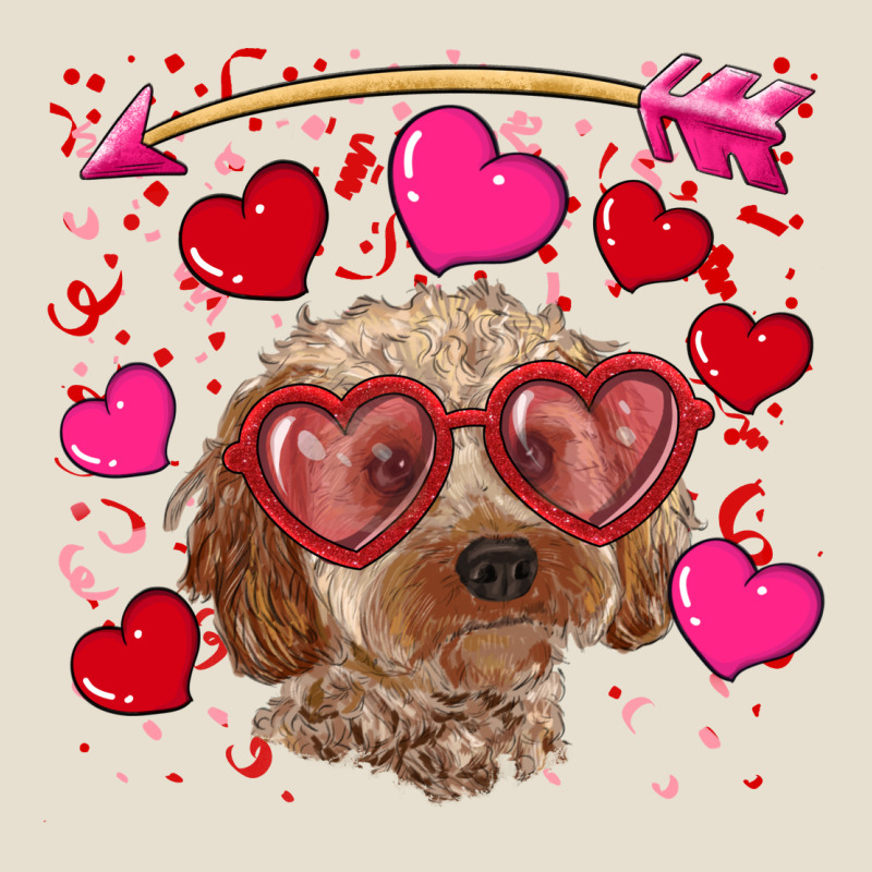 Valentine's Day Cockapoo Urban Hoodie by RanaPortraitStore | Teevron