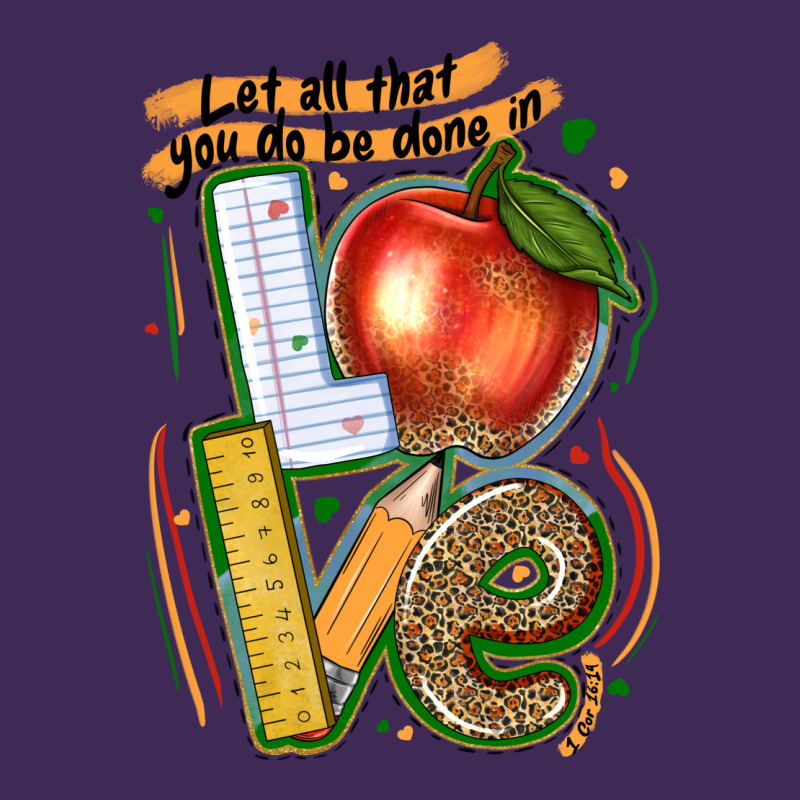Let All That You Do Be Done In Love Premium Hoodie by texasbilliewilder | Teevron