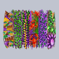 Mardi Gras Brush Strokes King Cake And Craw Fish Premium Hoodie | Teevron