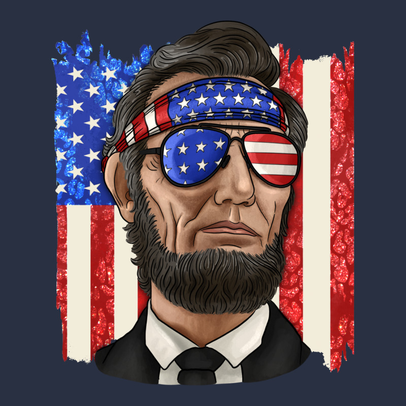 American Flag With Lincoln Urban Hoodie by texasbilliewilder | Teevron