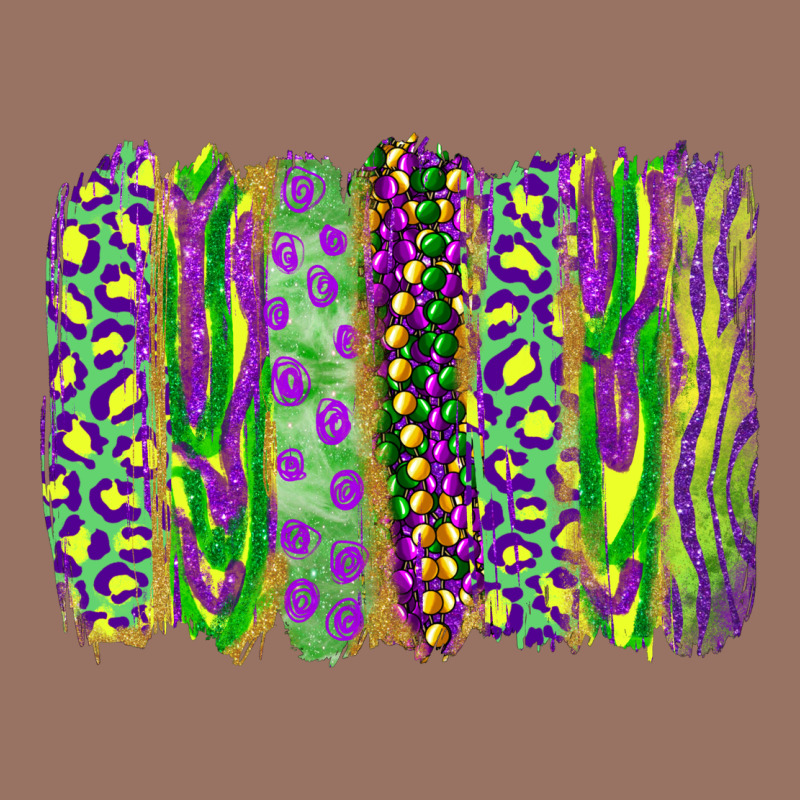 Mardi Gras Brush Stroke Premium Hoodie by RanaPortraitStore | Teevron