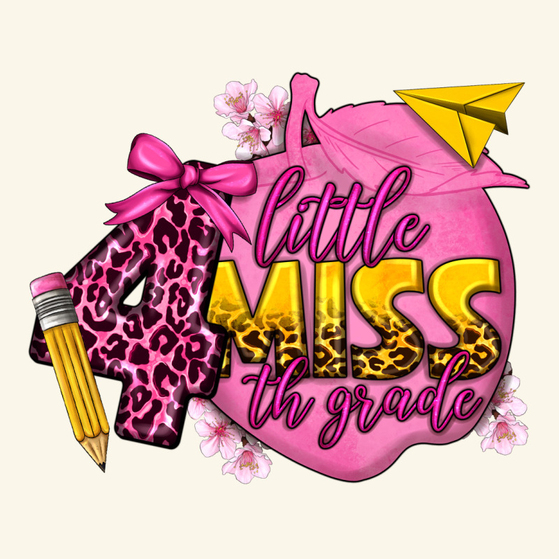 Little Miss 4th Grade Premium Hoodie by texasbilliewilder | Teevron