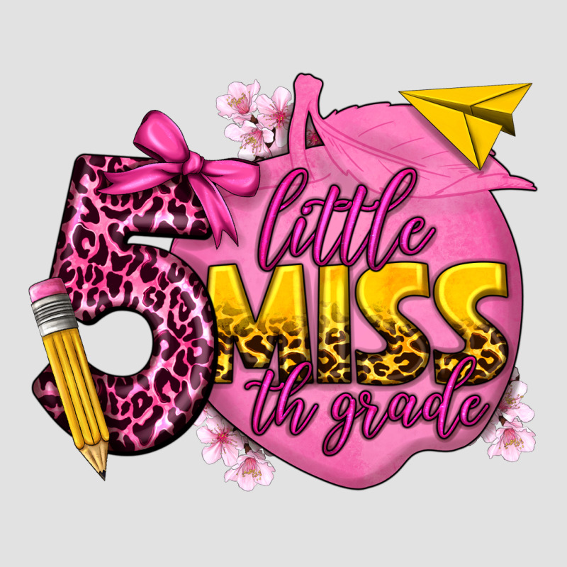 Little Miss 5th Grade Premium Hoodie by texasbilliewilder | Teevron