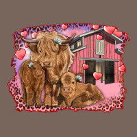 Valentine's Day Mama Cow And Baby Cows Premium Hoodie | Teevron