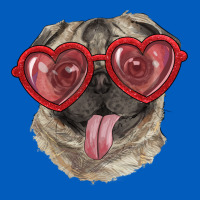 Pug With Love Glasses Urban Hoodie | Teevron
