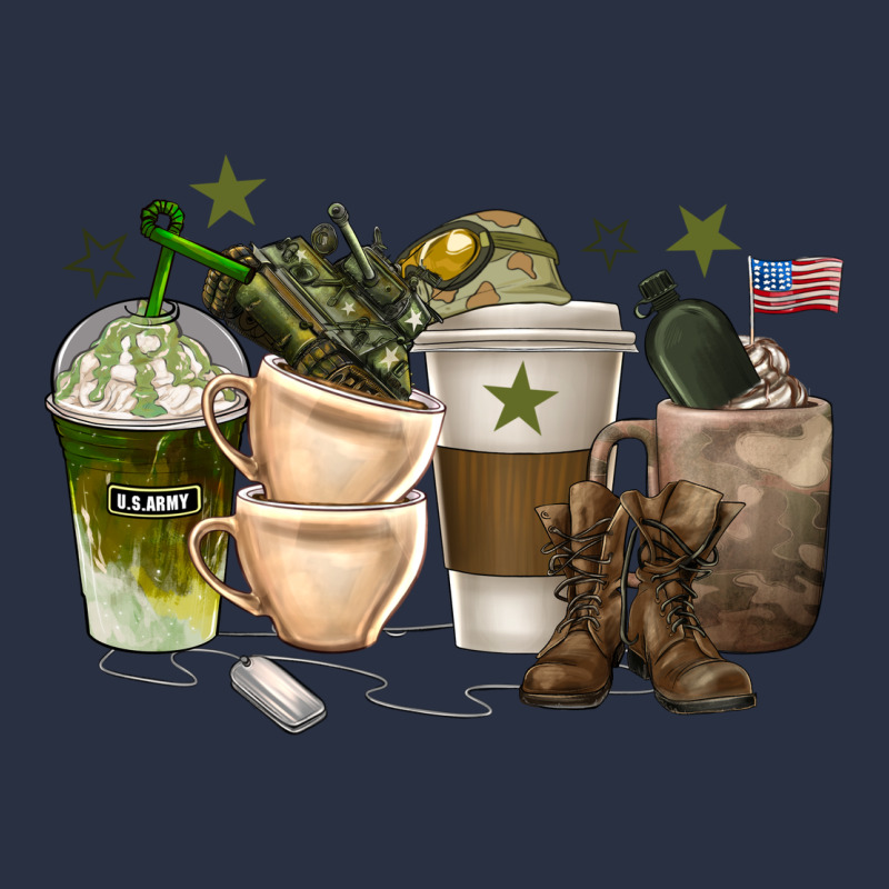 Coffee Cups Army Urban Hoodie by texasbilliewilder | Teevron