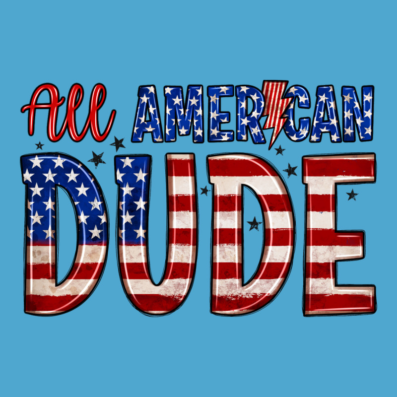 All American Dude Premium Hoodie by Zillion Design Studio | Teevron