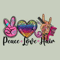 Peace Love Hair Long Sleeve Tee | Teevron