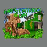 Happy St. Patrick's Day Cattle And Calfs Premium Hoodie | Teevron