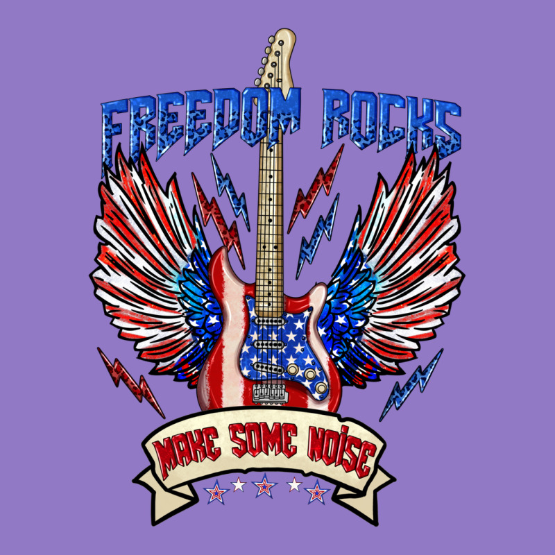 Freedom Rocks Make Some Noise Urban Hoodie by texasbilliewilder | Teevron