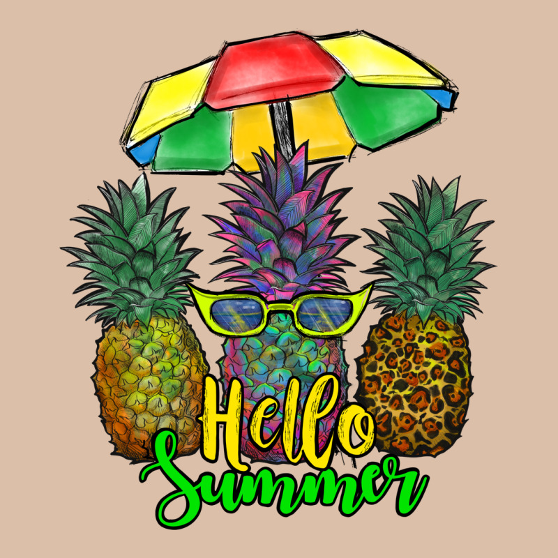 Hello Summer Pineapples Urban Heavy Tee by RanaPortraitStore | Teevron