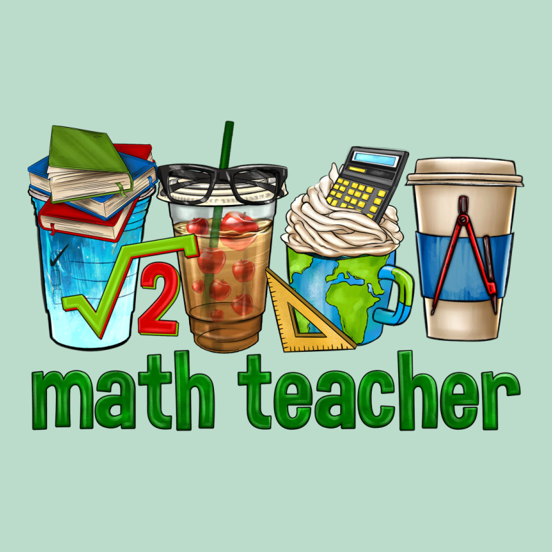 Math Teacher Coffee Cups Premium Hoodie by texasbilliewilder | Teevron