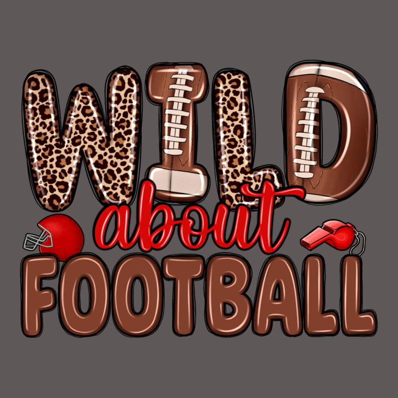 Wild About Football Premium Hoodie by Zillion Design Studio | Teevron