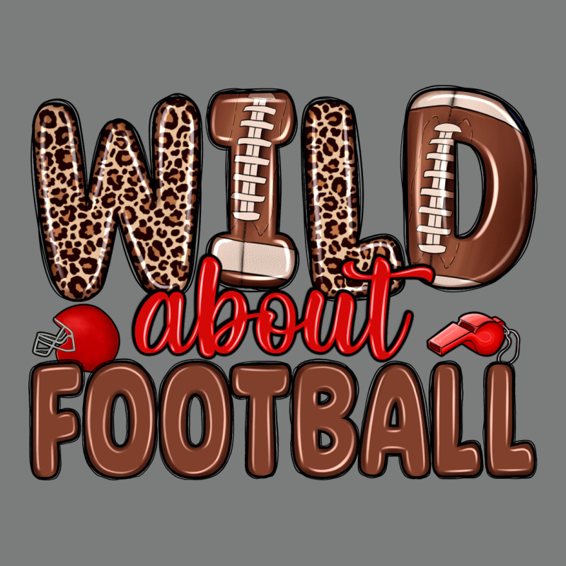 Wild About Football Premium Hoodie by Zillion Design Studio | Teevron