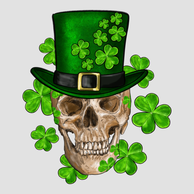 St. Patrick's Day Skull Premium Hoodie by RanaPortraitStore | Teevron