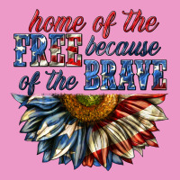 Home Of The Free Because Of The Brave Sunflower Bi Urban Hoodie | Teevron