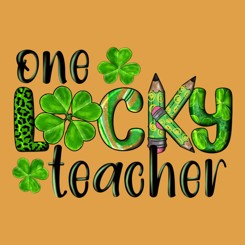 St. Patrick's Day One Lucky Teacher Premium Hoodie by RanaPortraitStore | Teevron