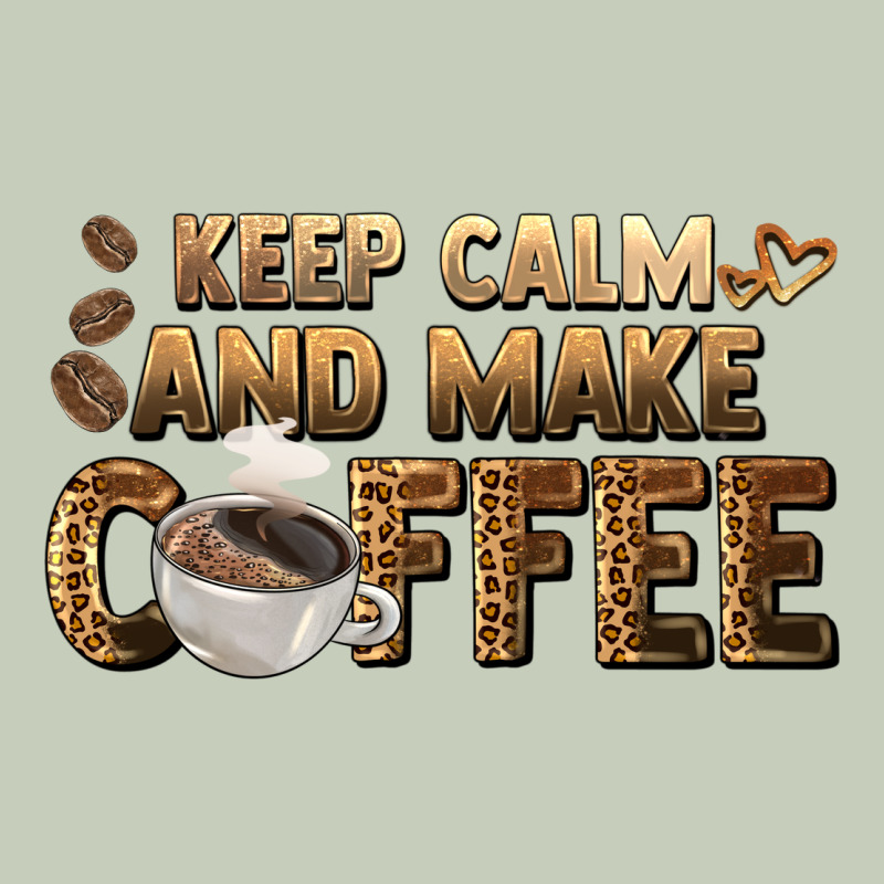 Keep Calm And Make Coffee Long Sleeve Tee by BarkalooDesign | Teevron