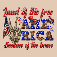 Land Of The Free America Because Of The Brave Urban Hoodie | Teevron