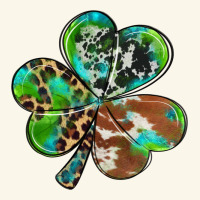 Western Shamrock Premium Hoodie | Teevron