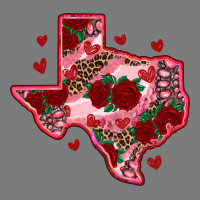 Valentine' S Day Texas Map With Roses Premium Hoodie | Teevron