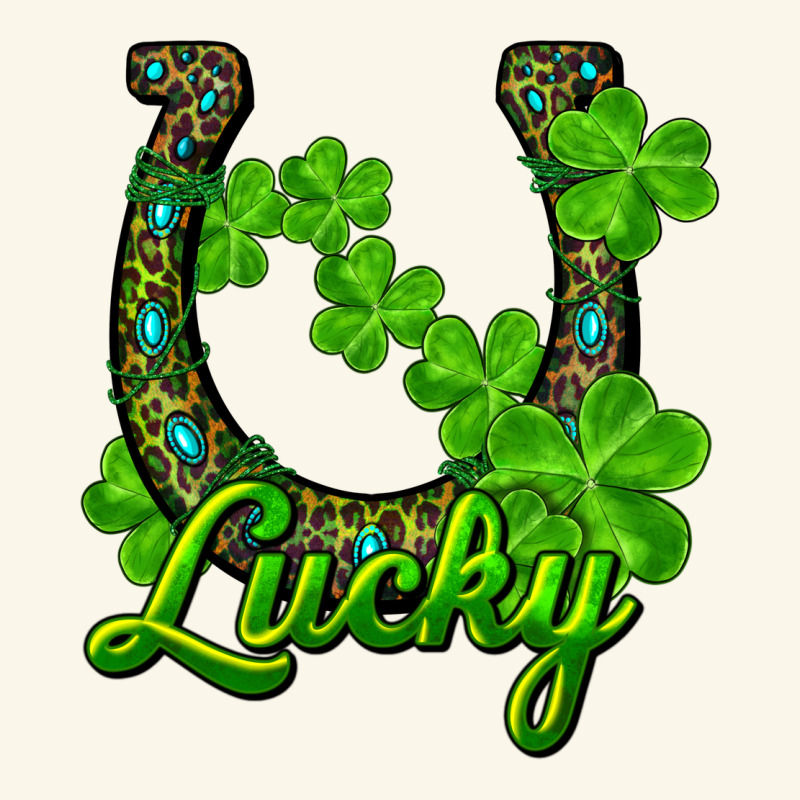 Lucky Shamrock Horseshoe Premium Hoodie by RanaPortraitStore | Teevron