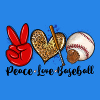 Peace Love Baseball Premium Hoodie | Teevron