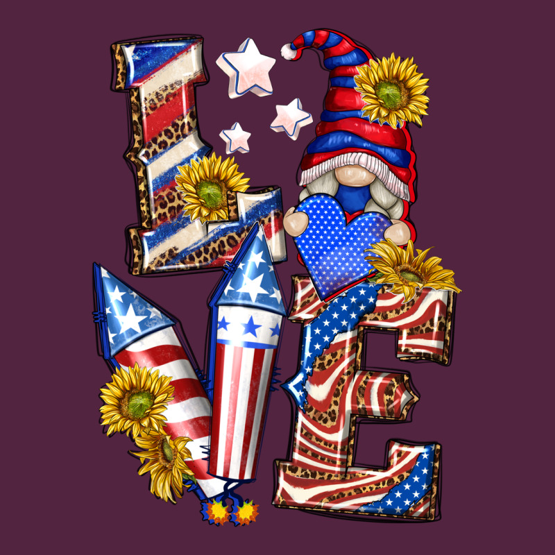Love 4th Of July With Gnome Urban Hoodie by texasbilliewilder | Teevron