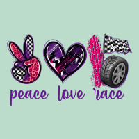 Peace Love Race Premium Hoodie | Teevron