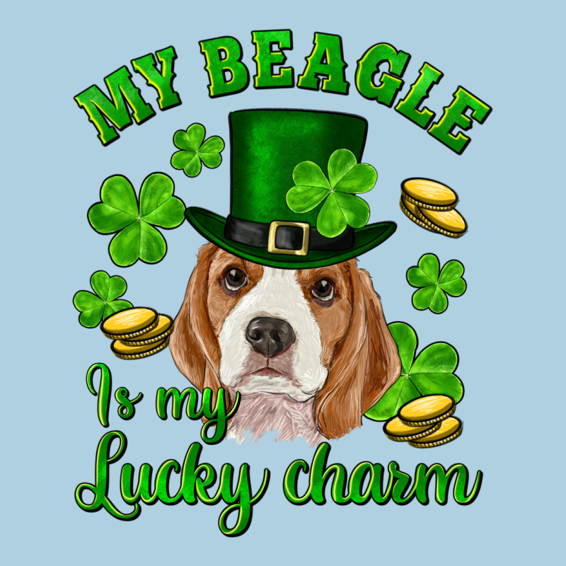 St.patrick's Day My Beagle Is My Lucky Charm Premium Hoodie by RanaPortraitStore | Teevron