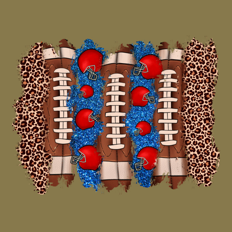 Football Brushstroke Premium Hoodie by Zillion Design Studio | Teevron