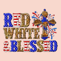 Red White And Blessed Urban Hoodie | Teevron