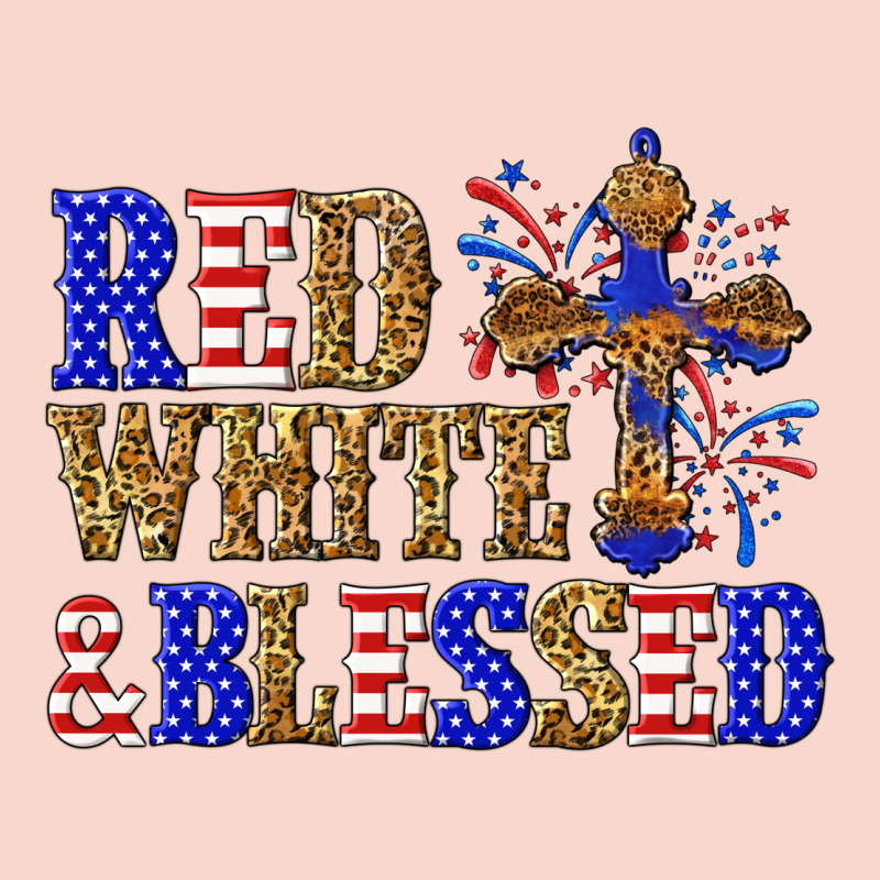 Red White And Blessed Urban Hoodie by texasbilliewilder | Teevron