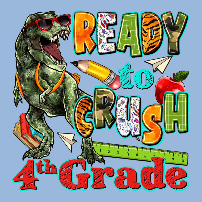 Ready To Crush Fourth Grade Premium Hoodie by texasbilliewilder | Teevron