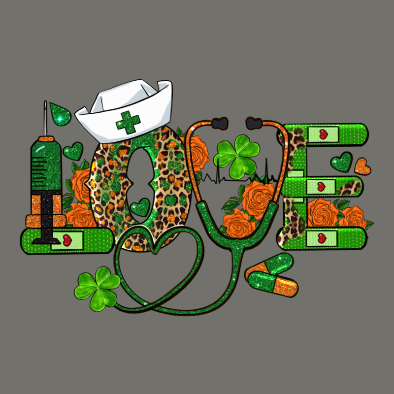 St Patricks Day Love Nurse Premium Hoodie by RanaPortraitStore | Teevron