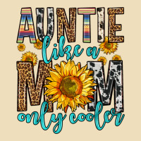 Auntie Like A Mom Only Cooler Premium Hoodie | Teevron