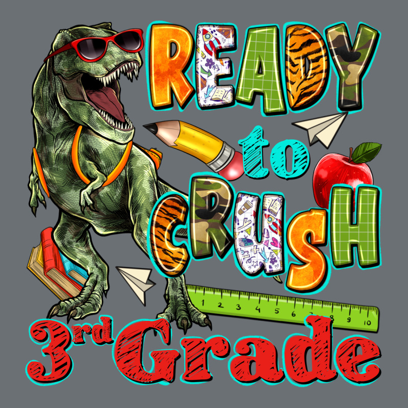 Ready To Crush Third Grade Premium Hoodie by texasbilliewilder | Teevron
