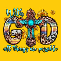 With God All Things Are Possible Cross Premium Hoodie | Teevron