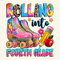 Rolling Into Fourth Grade Premium Hoodie | Teevron