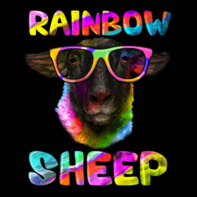 Rainbow Sheep Suffolk Sheep Urban Hoodie by RanaPortraitStore | Teevron