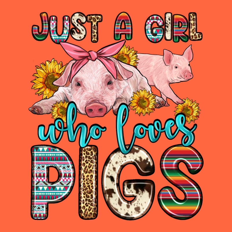 Just A Girl Who Loves Pigs Premium Hoodie by Zillion Design Studio | Teevron