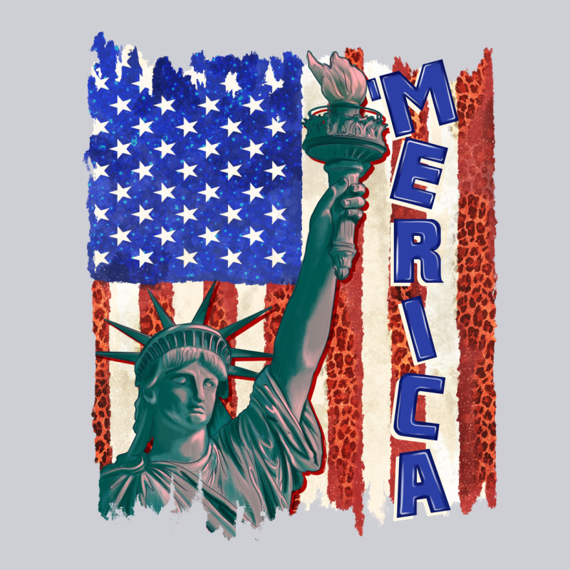 Usa Flag With Statue Of Liberty Urban Hoodie by texasbilliewilder | Teevron