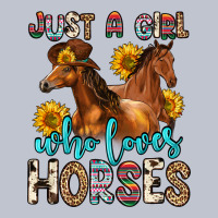 Just A Girl Who Loves Horses Premium Hoodie | Teevron